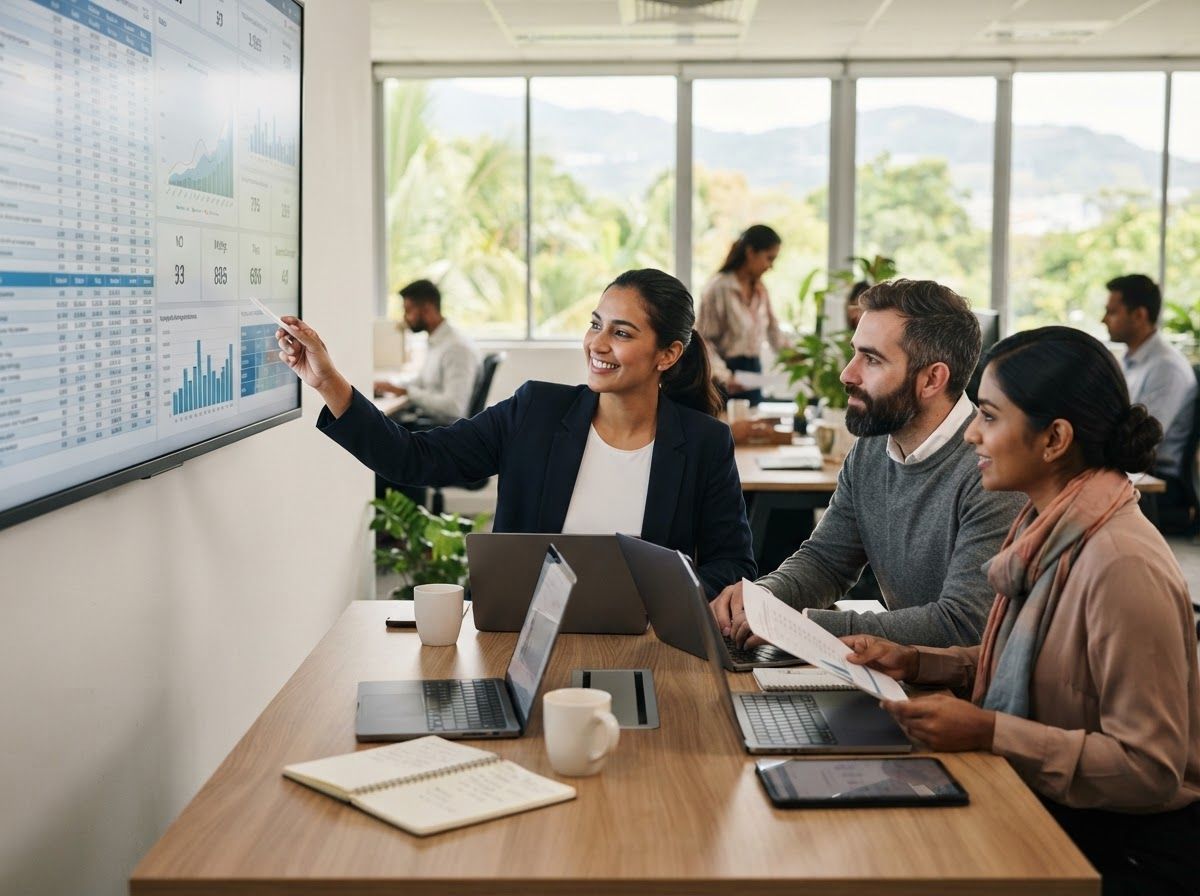 Buche Kapithal — Datenanalyse-Team und Infrastruktur mit Sitz auf Mauritius